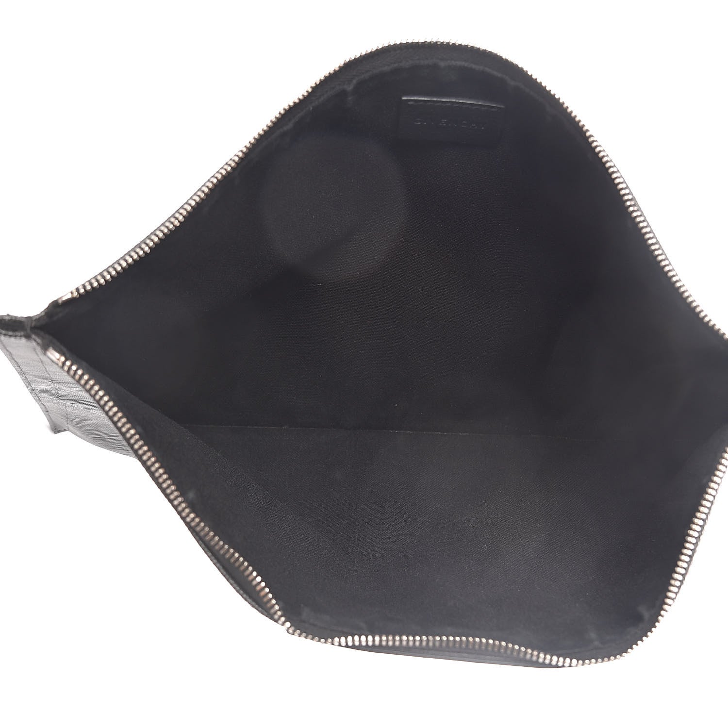 Givenchy Textured Coated Canvas Favelas Large Antigona Pouch Black 5 of 9