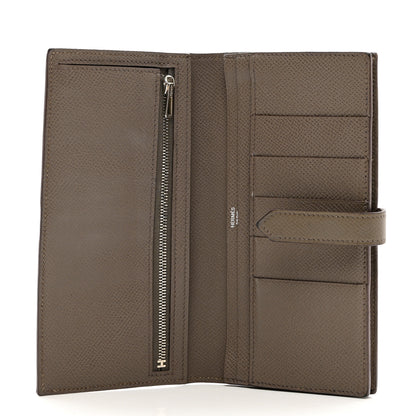 Hermes Epsom Bearn Gusset Wallet Etoupe 5 of 8