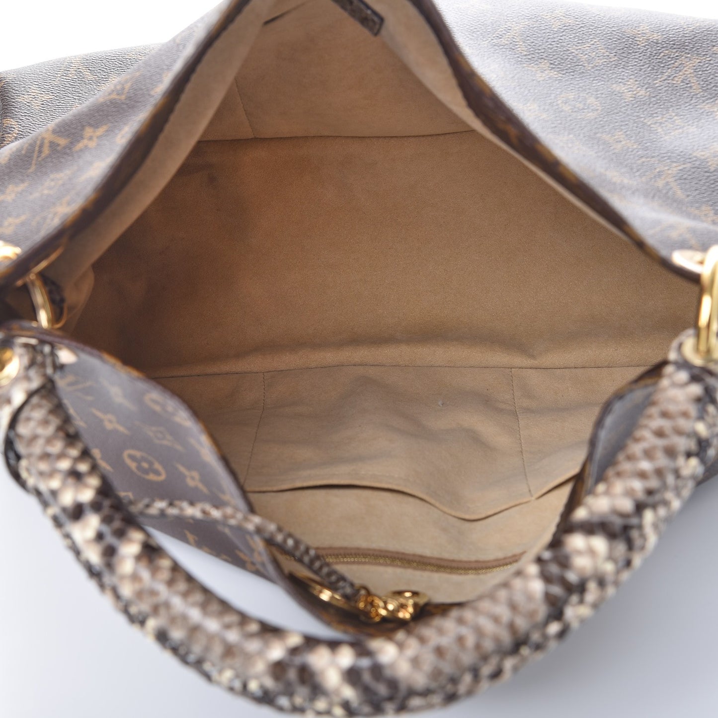 Snakeskin Monogram Artsy MM