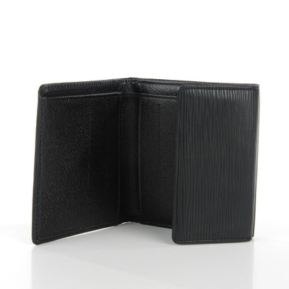 Louis Vuitton Epi Elise Wallet Black 5 of 7