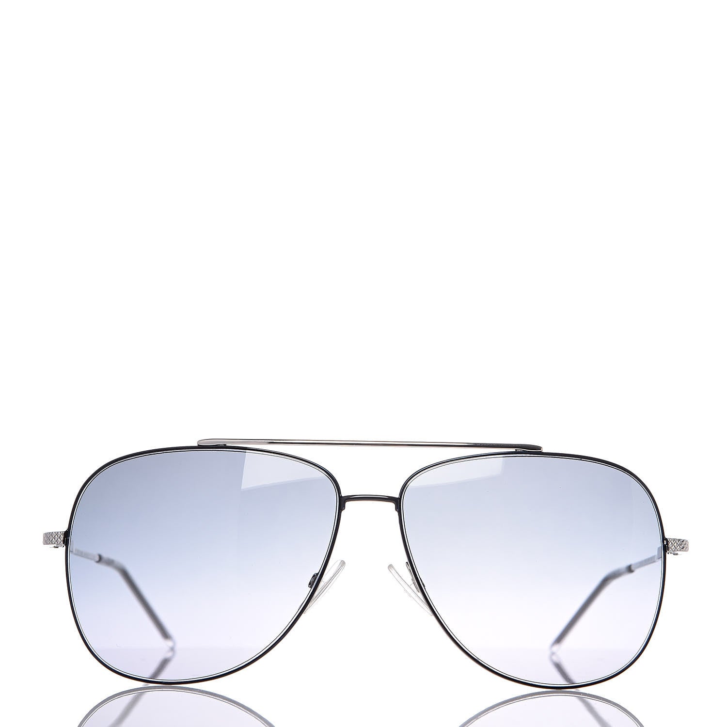 Christian Dior Homme 0148S Aviator Sunglasses Silver 3 of 7