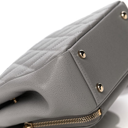 Chanel Caviar Quilted Small Business Affinity Flap Grey 12 of 12