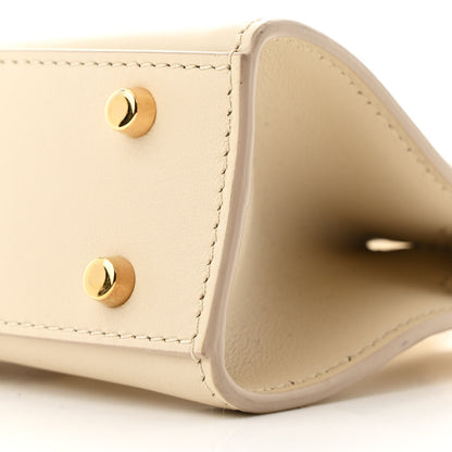 Versace Calfskin Small Medusa '95 Tote Bag Light Beige 10 of 10