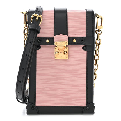Louis Vuitton Epi Pochette Trunk Verticale Rose Ballerine 1 of 9