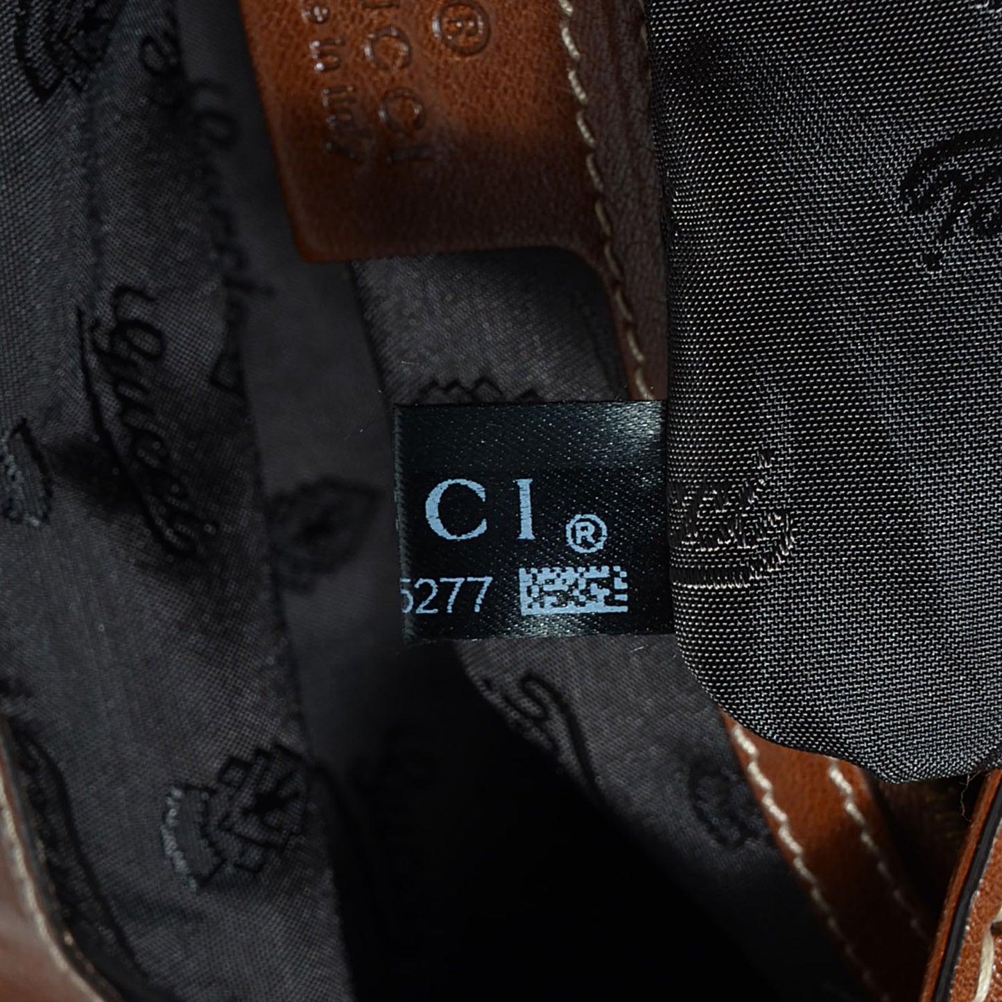 Leather Large Jockey Hobo Brown