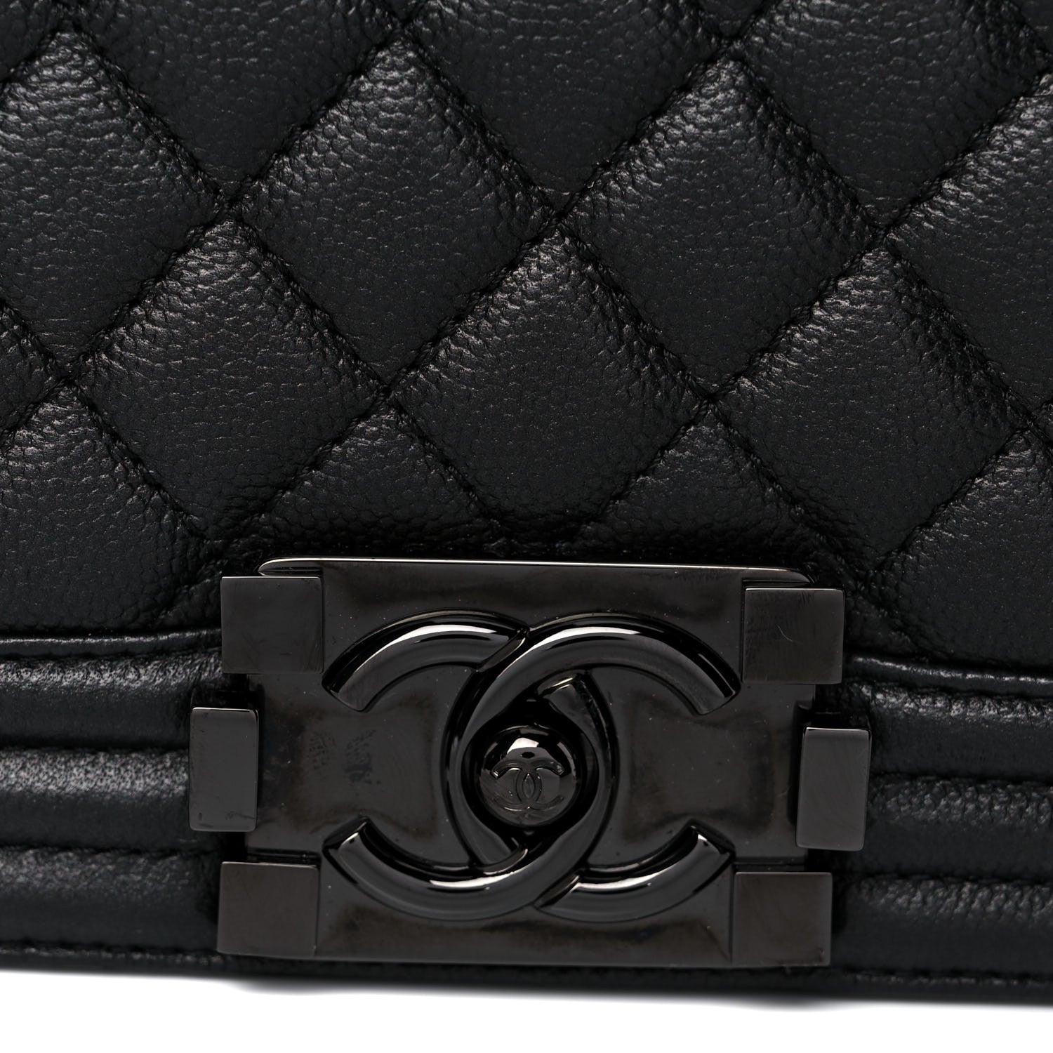Chanel Caviar Quilted New Medium Boy Flap So Black 17 of 19