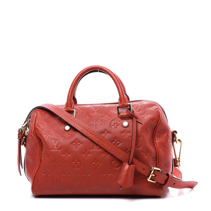 Louis Vuitton Empreinte Speedy Bandouliere 25 Cherry 1 of 17