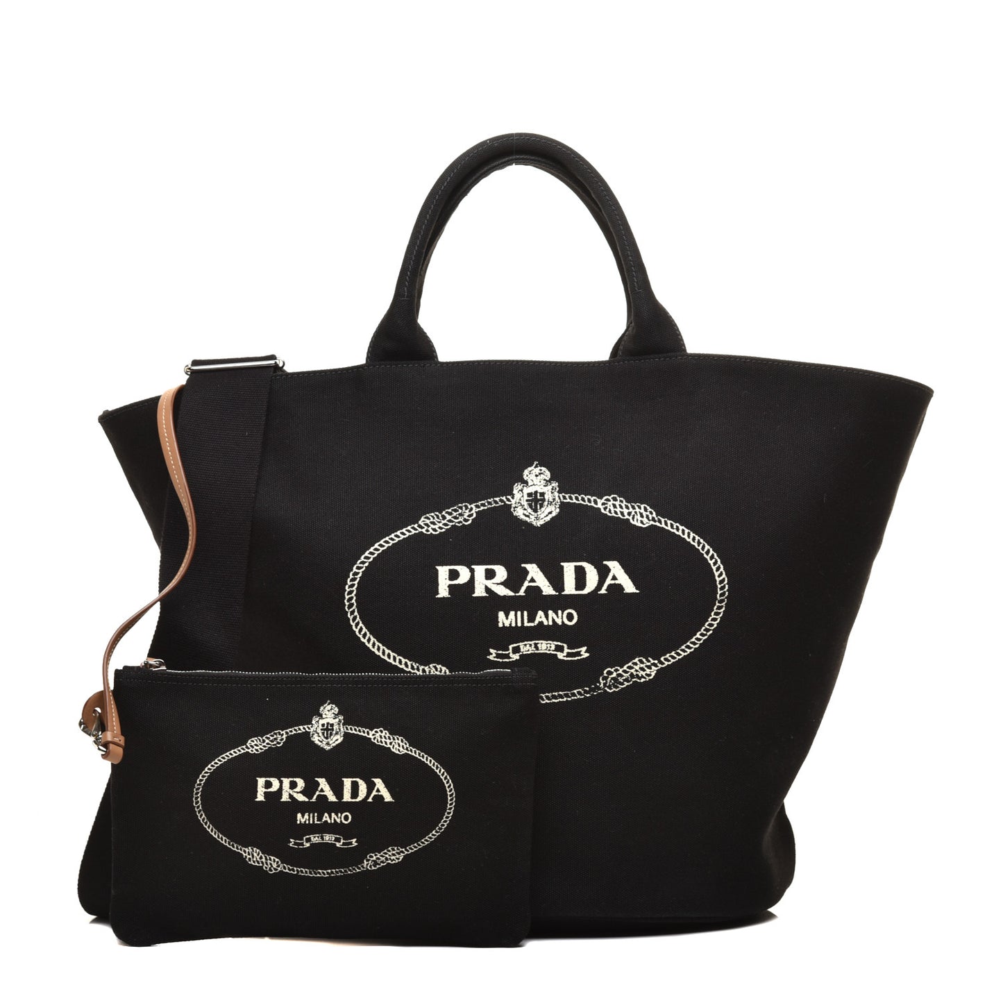 Canapa Logo Bucket Tote Black