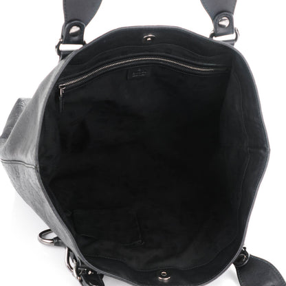 Gucci Guccissima Medium Icon Bit Tote Black 5 of 7