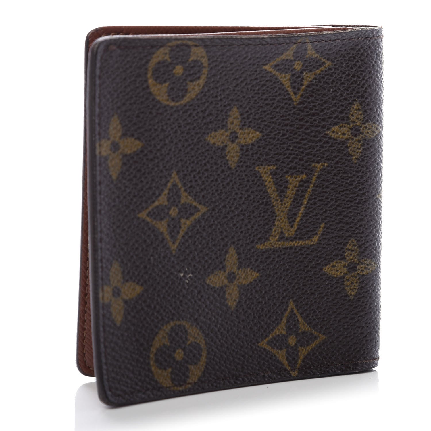 Louis Vuitton Monogram Mens Porte-Billets 3 Card Billfold Wallet 3 of 11