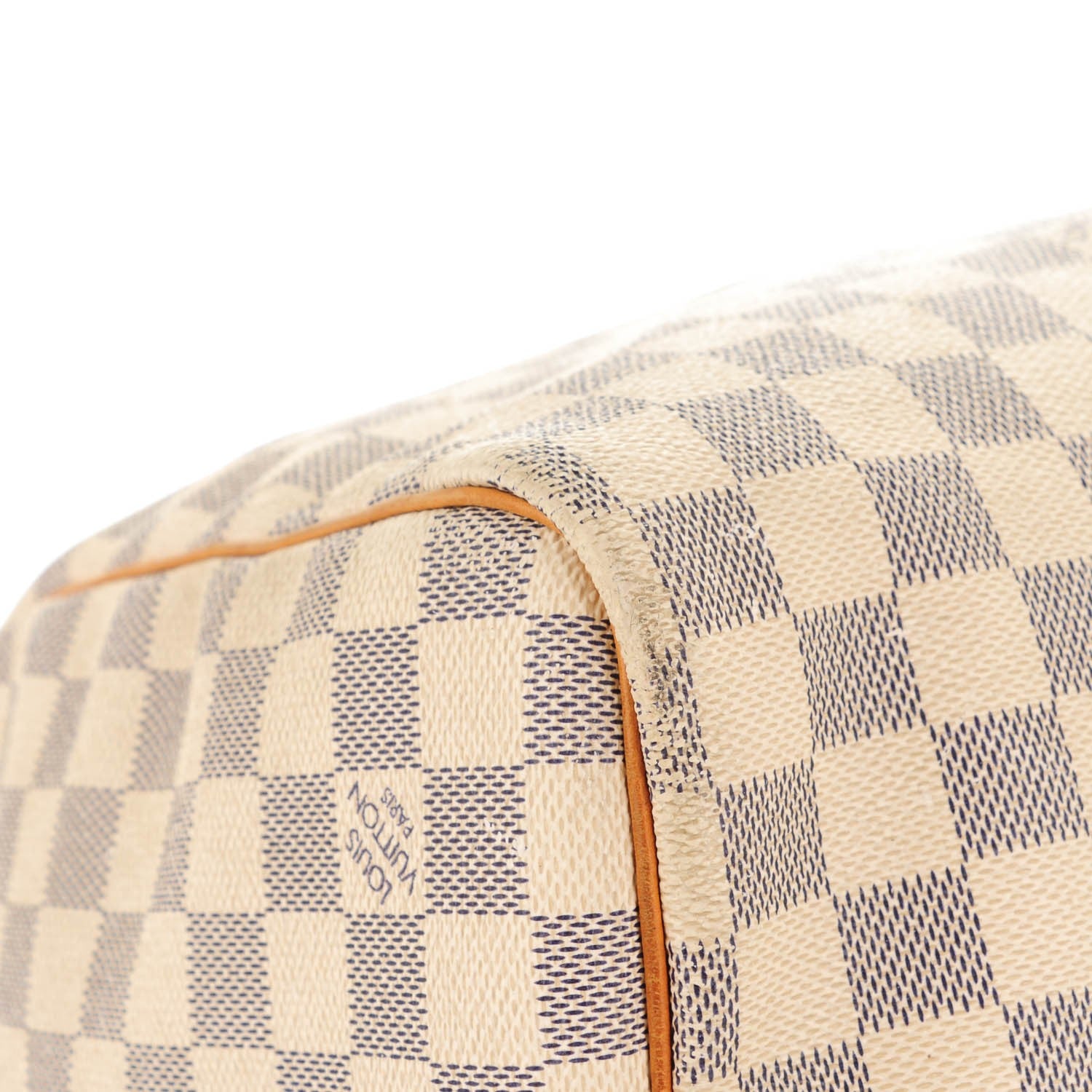 Louis Vuitton Damier Azur Keepall Bandouliere 55 8 of 12
