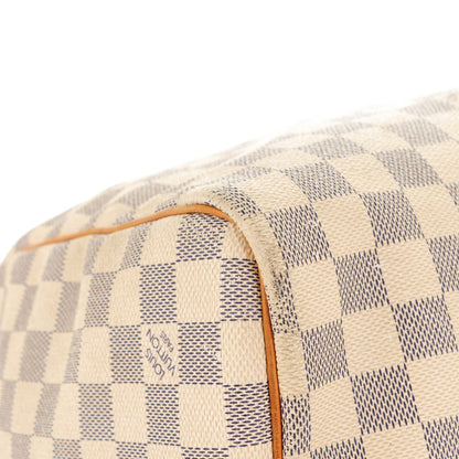 Louis Vuitton Damier Azur Keepall Bandouliere 55 8 of 12