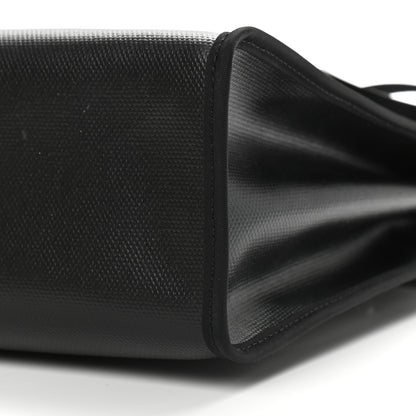 Hermes Toile H Berline Vache Hunter Herbag Zip PM 31 Black Ecru 10 of 11