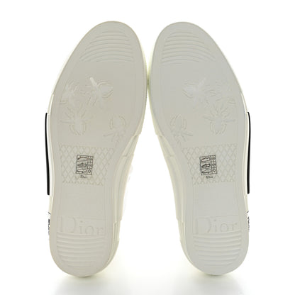 Christian Dior Technical Canvas Oblique Mens B23 High Top Sneakers 43 White 5 of 9