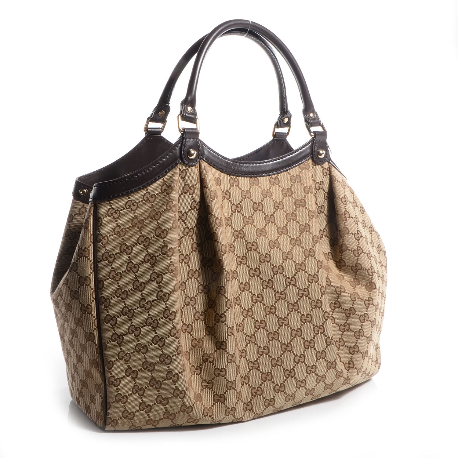 Gucci Monogram Large Sukey Tote Brown 3 of 7