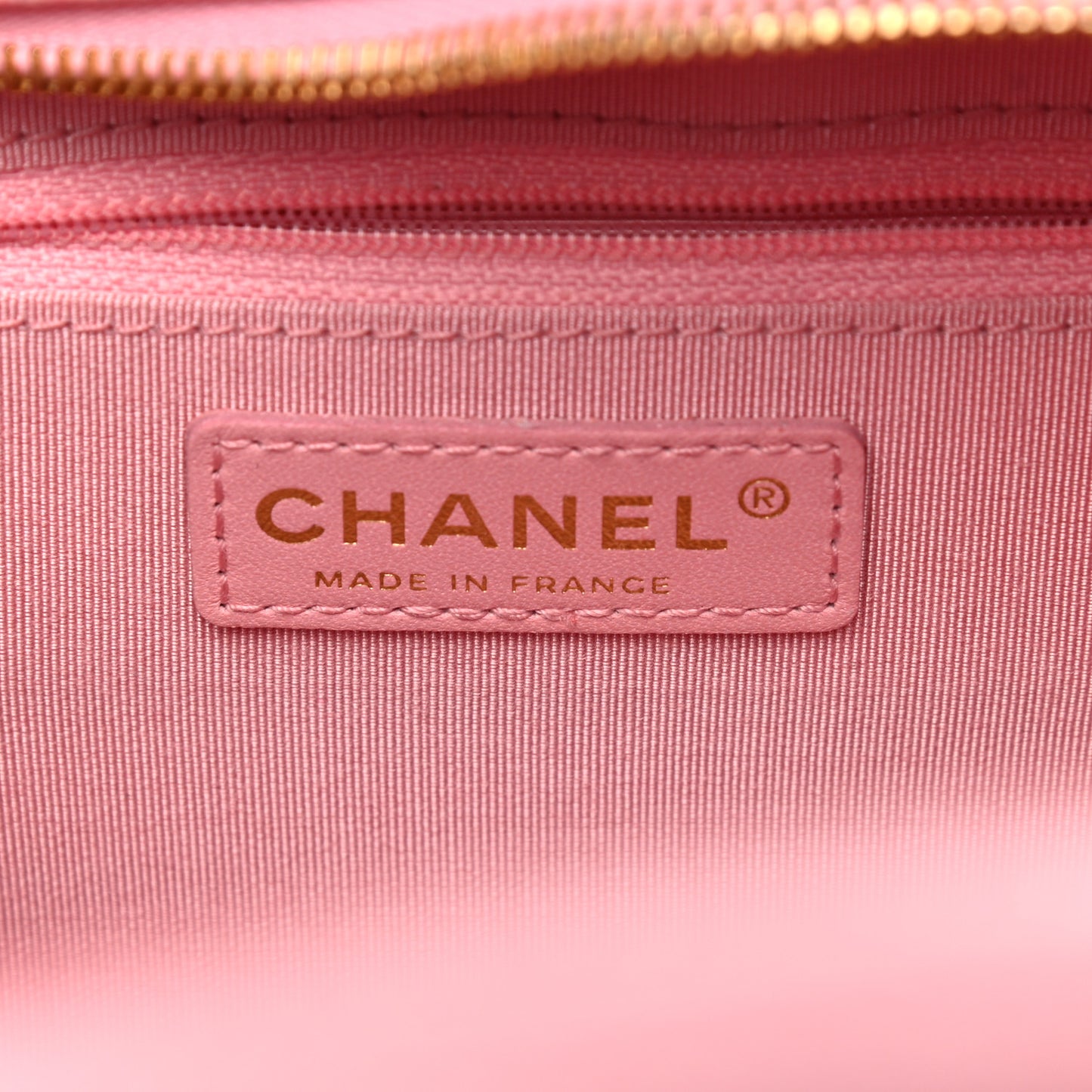 Caviar Quilted Small Bowler Pink