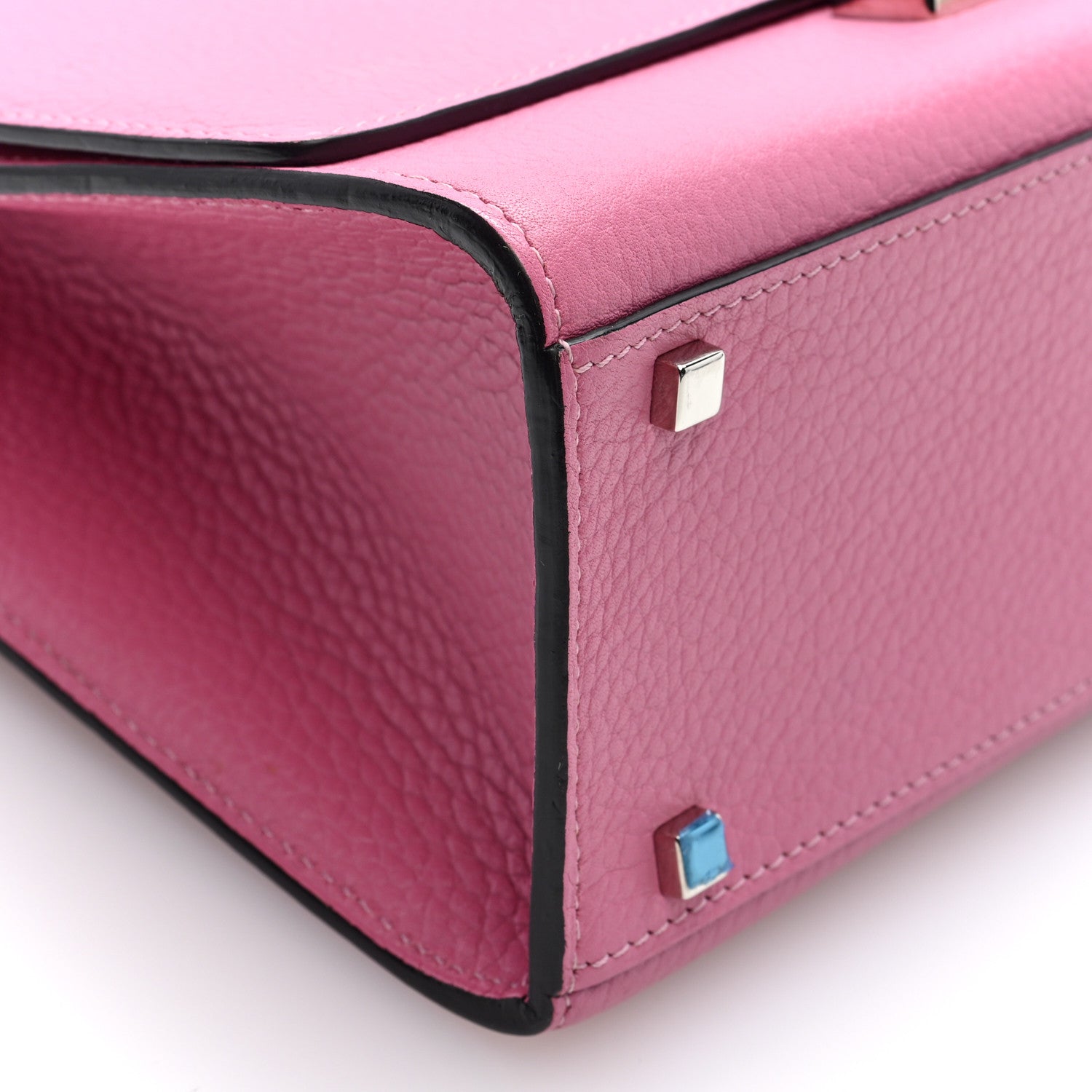 Moynat Taurillon Blush Rejane PM Pink 8 of 9