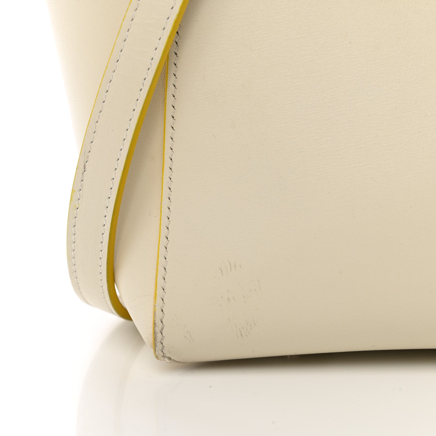 Celine Smooth Calfskin Mini Belt Bag White 17 of 17