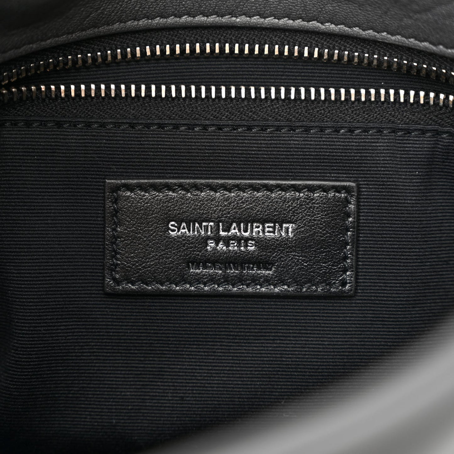 Lambskin Quilted Toy Loulou Puffer Monogram Chain Satchel Storm