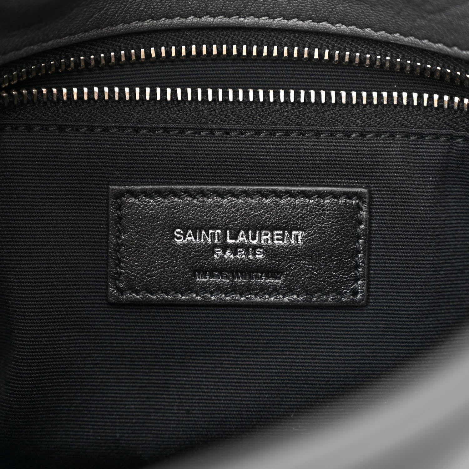 Saint Laurent Lambskin Quilted Toy Loulou Puffer Monogram Chain Satchel Storm 6 of 11