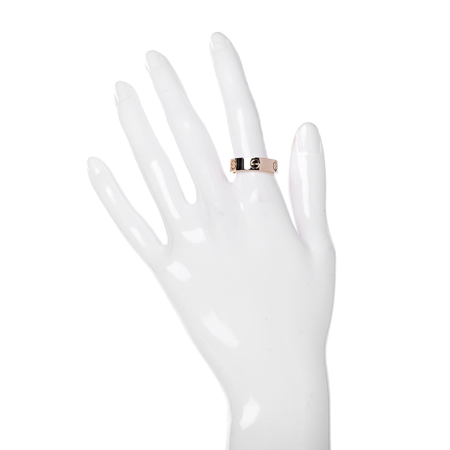 18K Pink Gold 5.5mm LOVE Ring 55 7.25