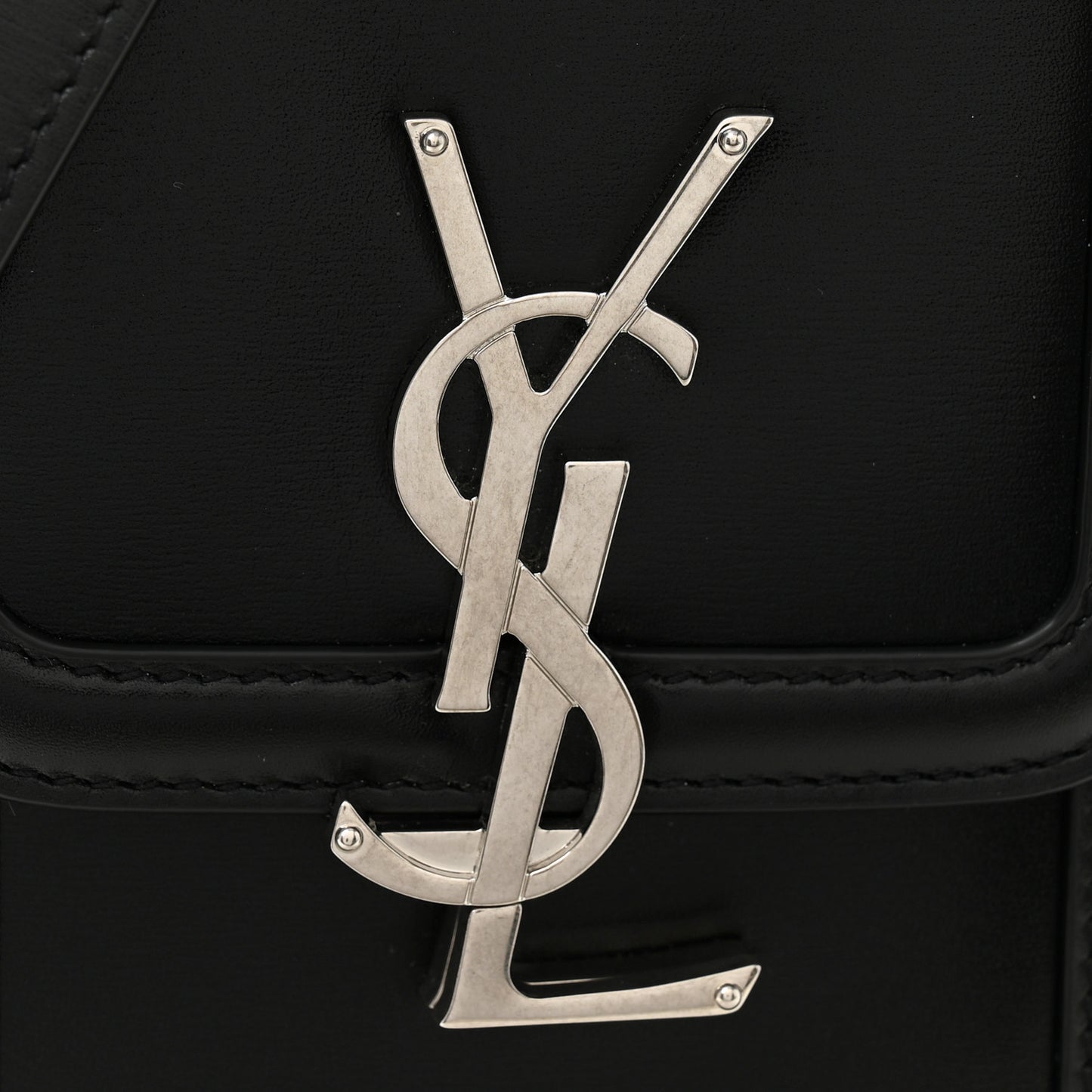 Smooth Calfskin Mini Solferino Satchel Black