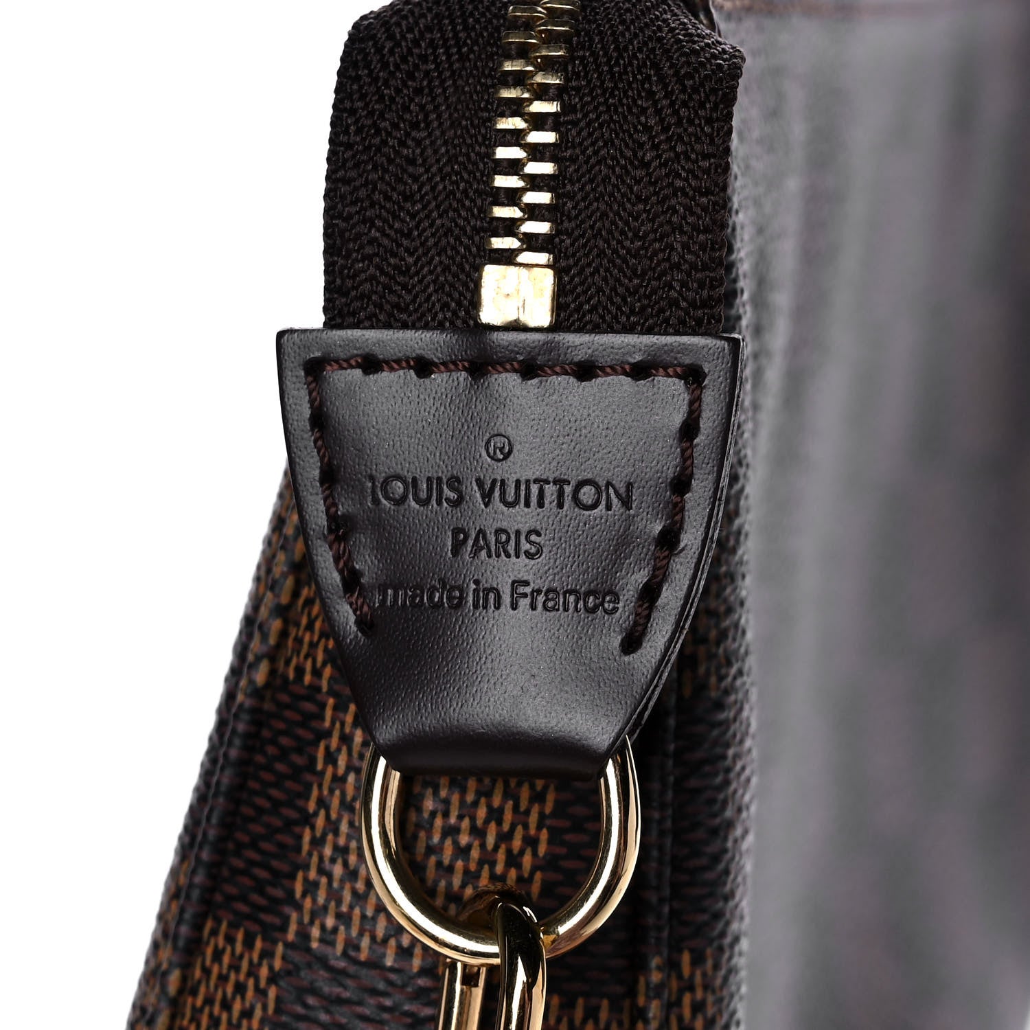 Louis Vuitton Damier Ebene Pochette Accessories NM 7 of 10
