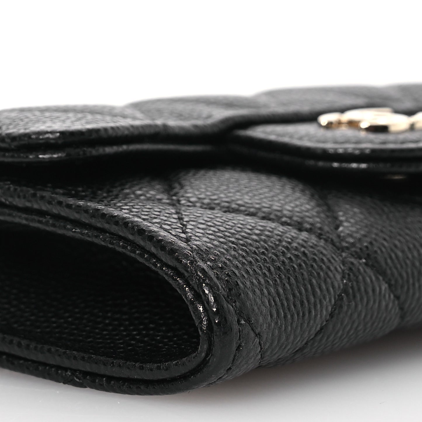 Caviar Quilted Belt Bag Black