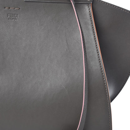 Fendi Vitello Dolce Century Petite 3Jours Tote Carbone 16 of 16