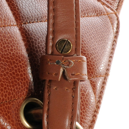 Chanel Caviar Quilted Large Retro Class Flap Brown 9 of 9