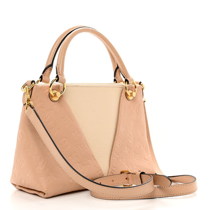 Louis Vuitton Empreinte V Tote BB Beige Rose Creme 3 of 9
