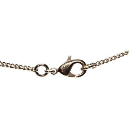 Chanel Coral Pearl Crystal CC Drop Necklace Gold 5 of 5