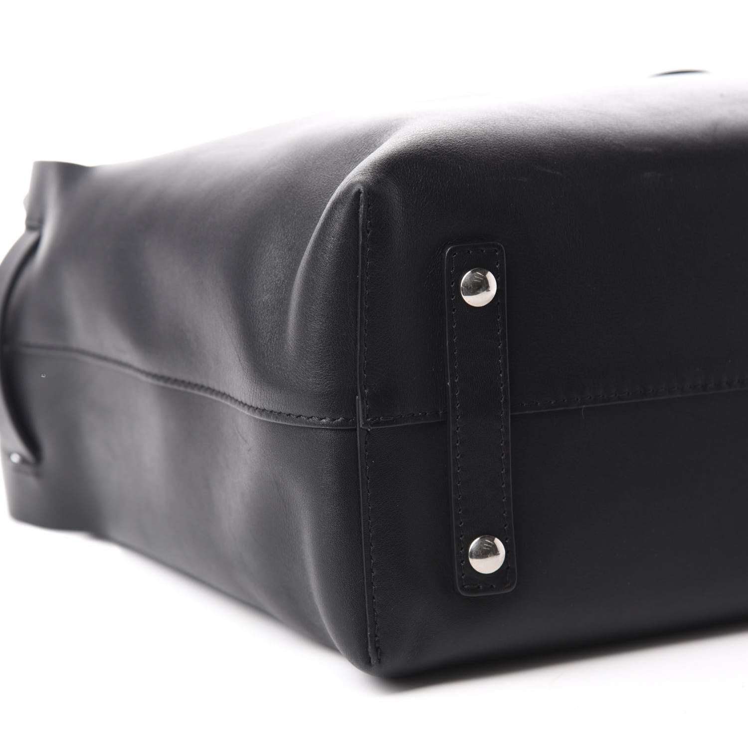 Burberry Soft Smooth Calfskin Medium Tote Black 7 of 12