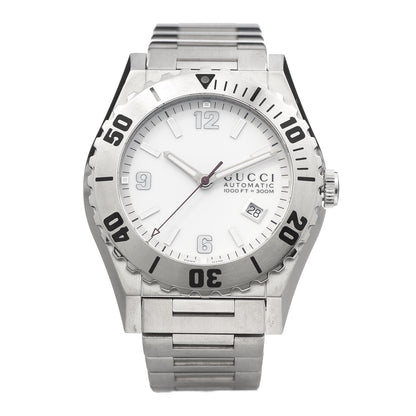 Gucci Stainless Steel 44mm Pantheon Automatic Watch 1 of 6