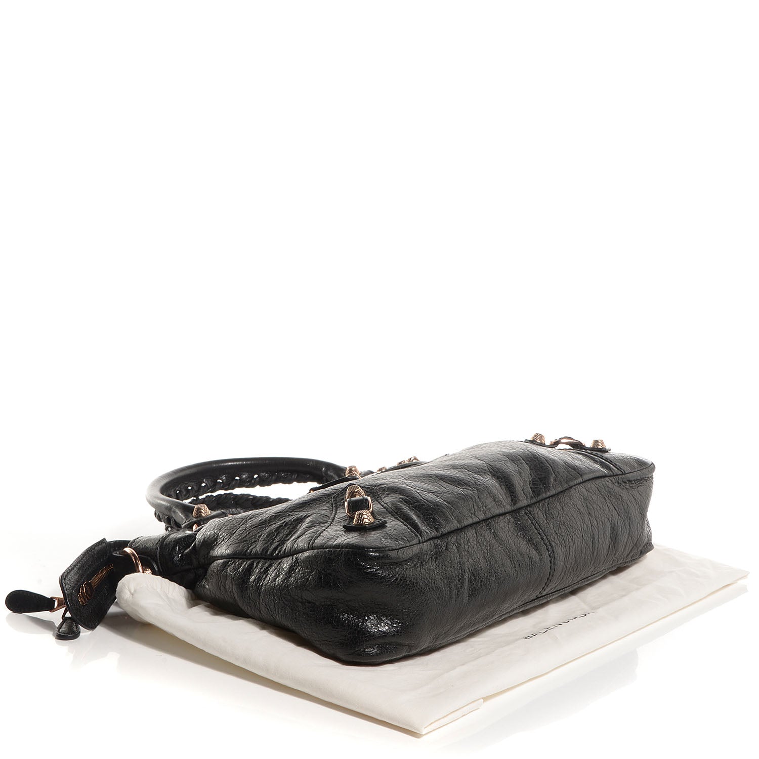 Balenciaga Agneau Giant 12 Rose Gold Hardware Town Black 5 of 11