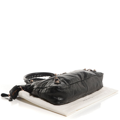 Balenciaga Agneau Giant 12 Rose Gold Hardware Town Black 5 of 11