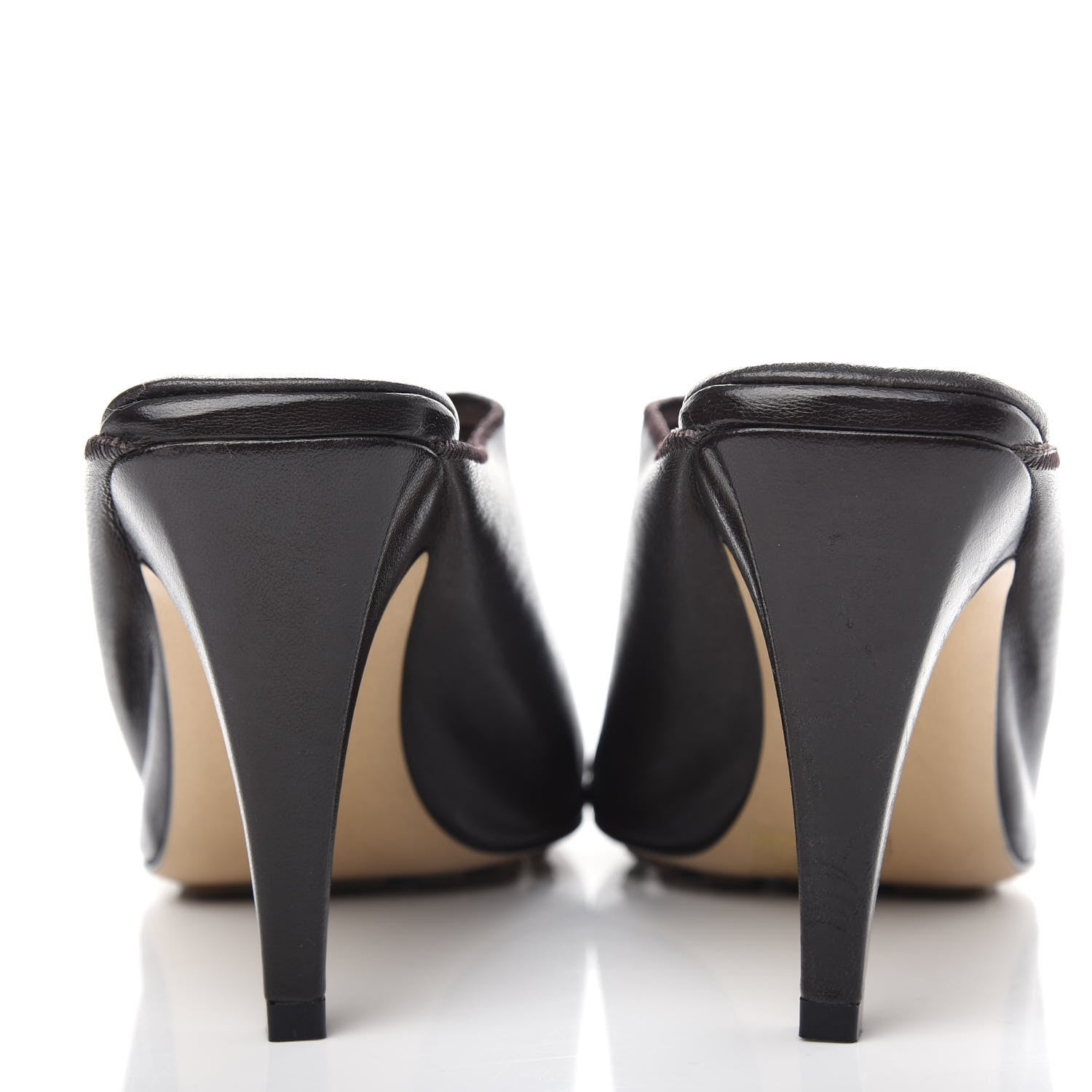Bottega Veneta Nappa Flex Toe Ring Sandals 37 Fondente 7 of 10