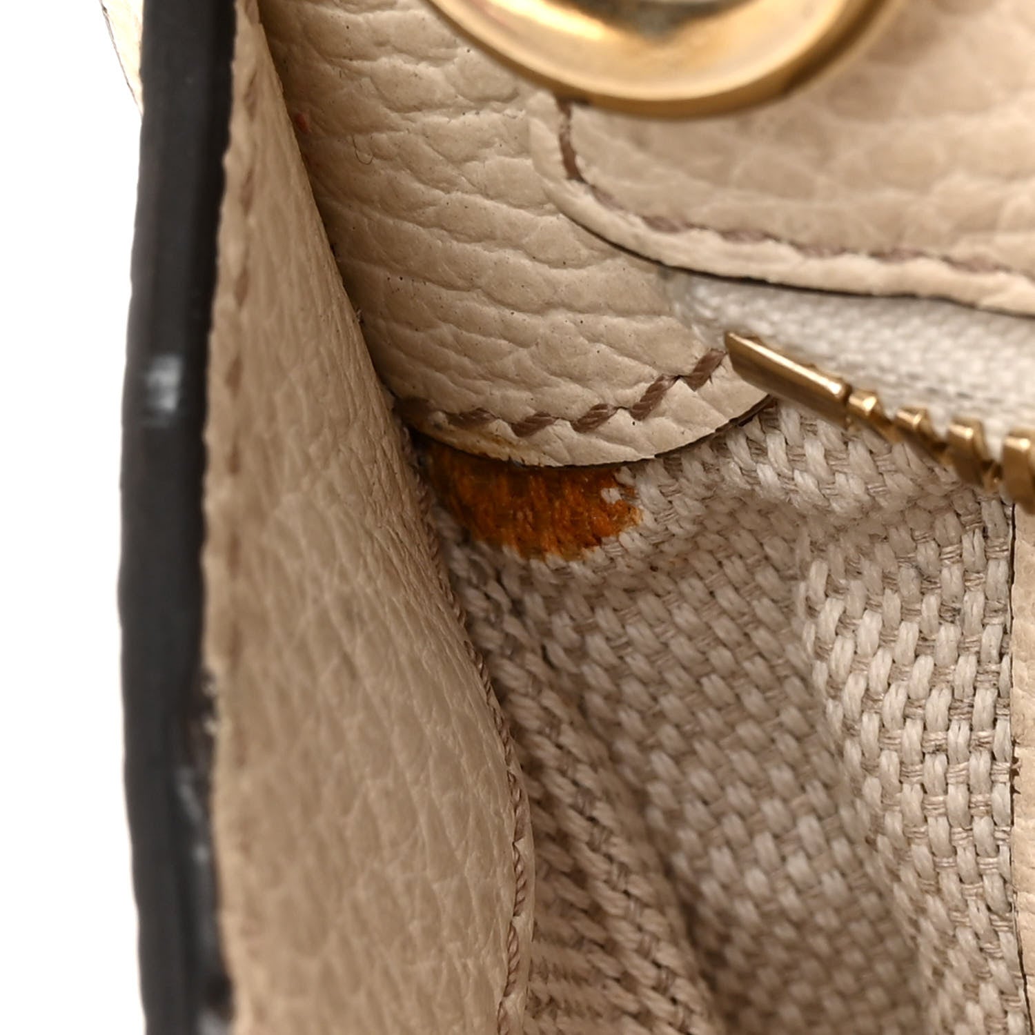 Gucci Dollar Calfskin Medium Soho Top Handle Satchel Blue Hibiscus Red Mystic White 17 of 20