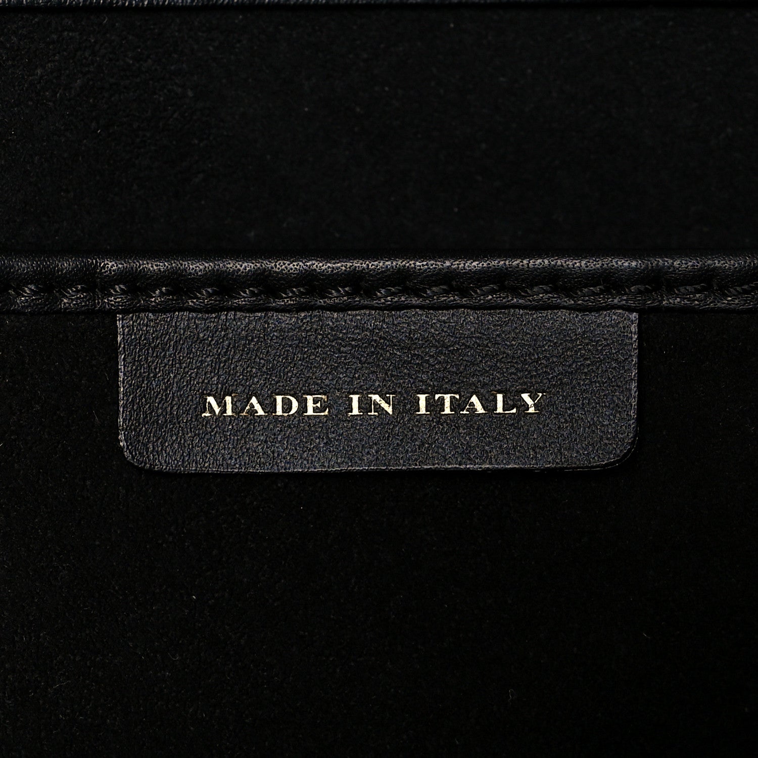 Burberry Suede Calfskin Watersnake Medium Buckle Tote Black Gold 7 of 10