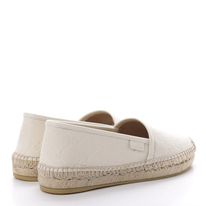Gucci Guccissima Signature Espadrilles 35 Mystic White 4 of 8