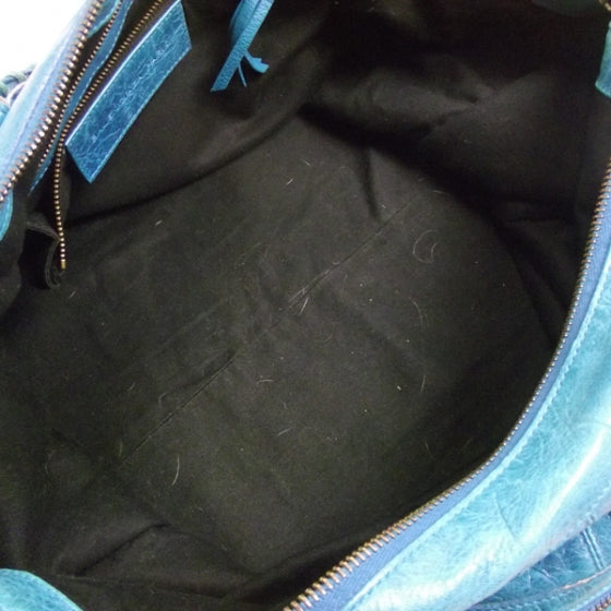 Balenciaga Leather Work Turquoise 7 of 14