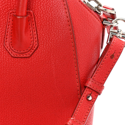 Givenchy Sugar Goatskin Mini Antigona Red 14 of 17