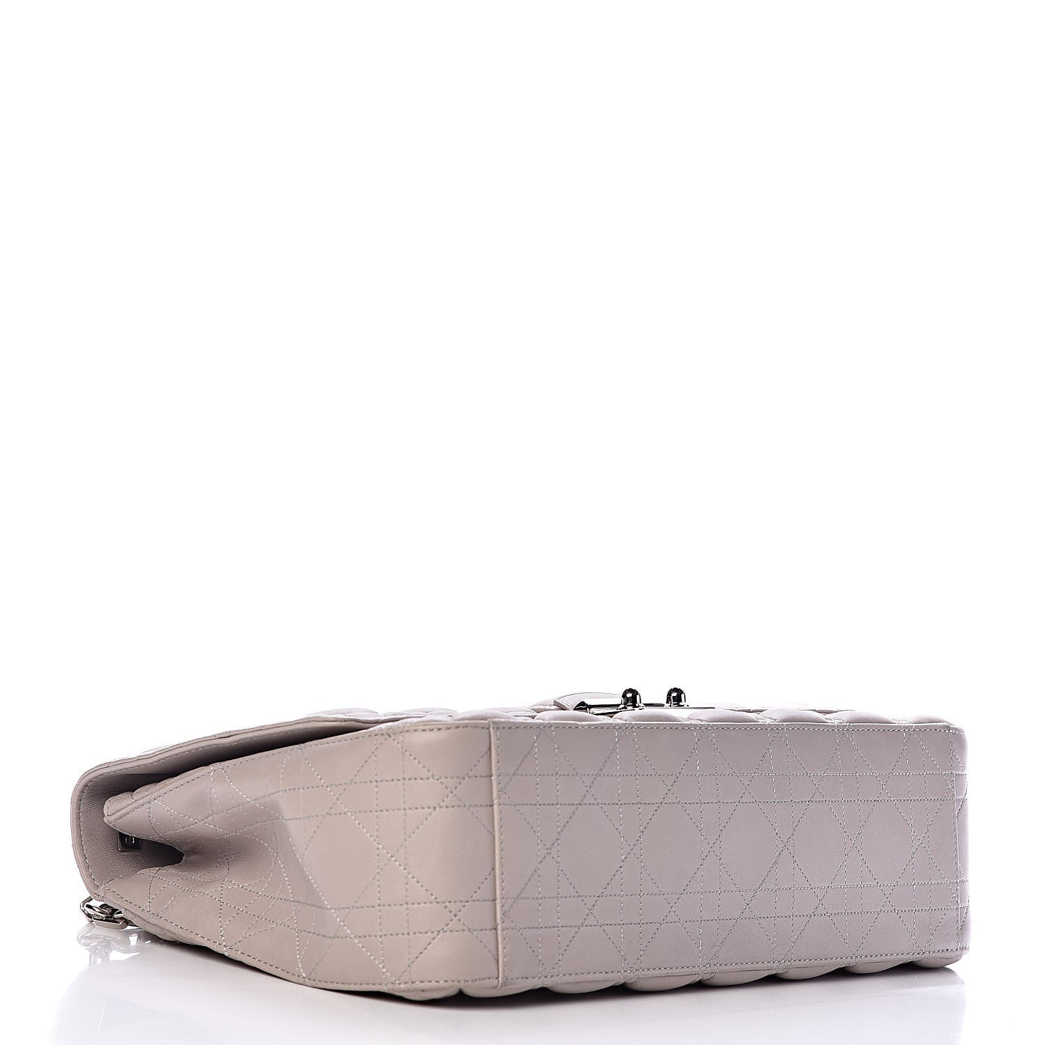 Christian Dior Lambskin Cannage Large Miss Dior Flap Grey 4 of 9