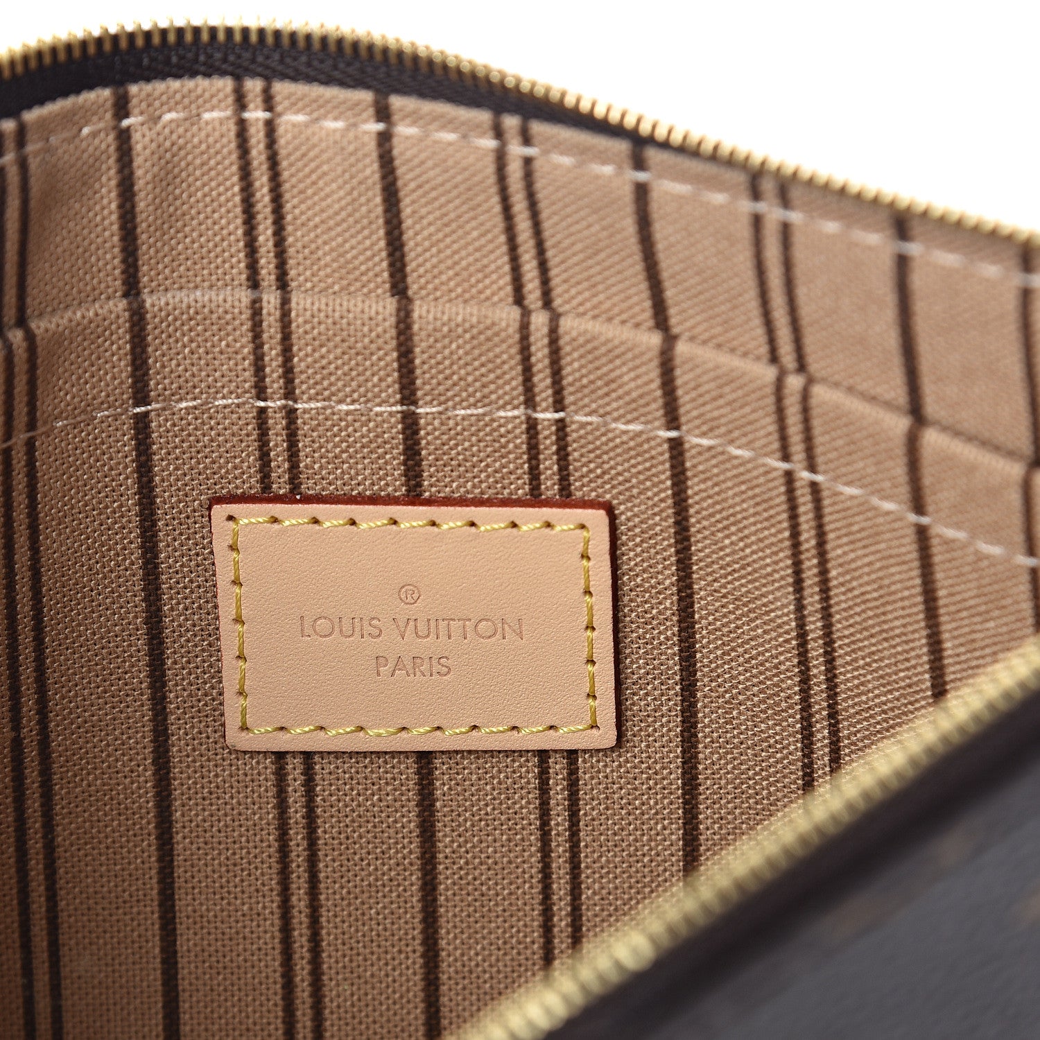 Louis Vuitton Monogram Neverfull MM GM Pochette 5 of 5