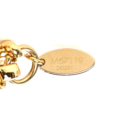 Louis Vuitton Fleur De Monogram Bag Charm Dore 4 of 4