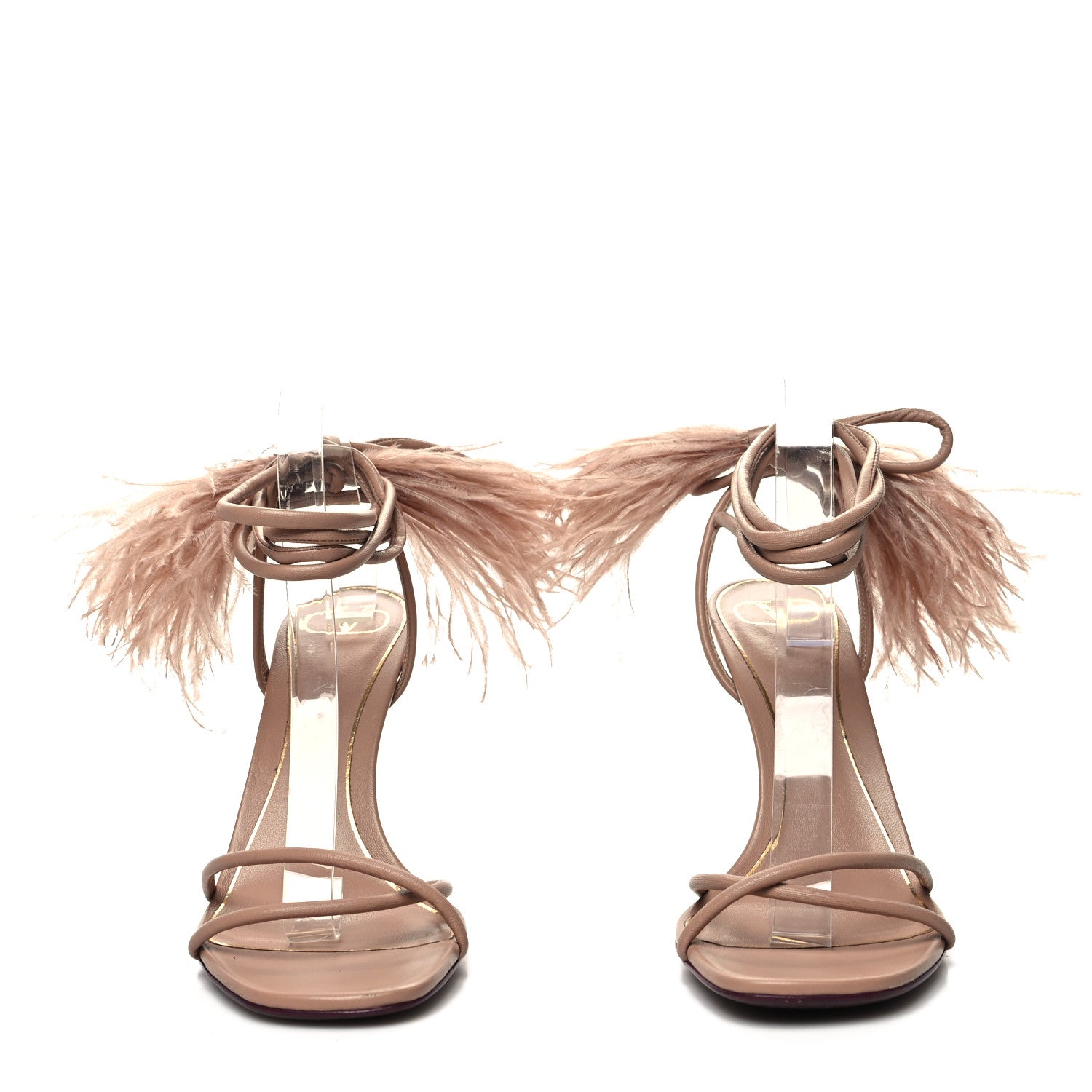 Valentino Garavani Nappa Upflair Sandals 41.5 Poudre 2 of 8