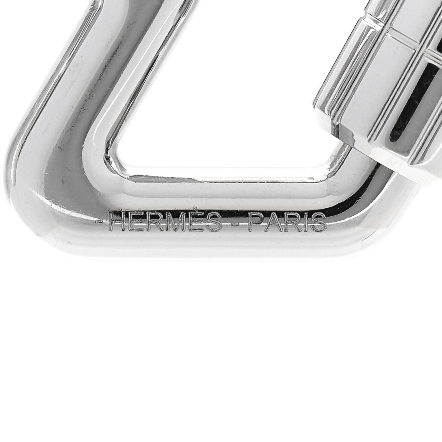 Hermes Stainless Steel H Too Speedy Key Ring 3 of 5