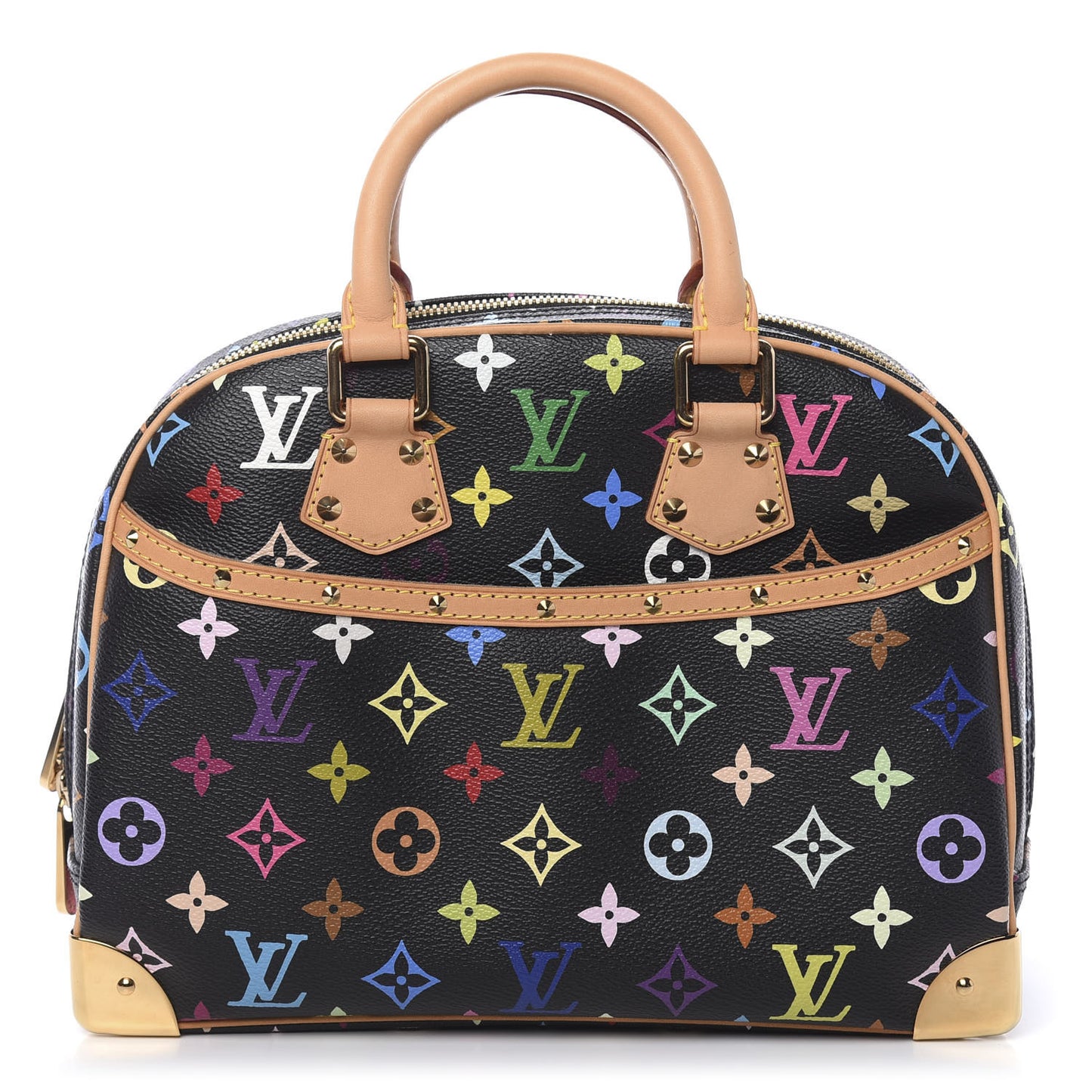 Monogram Multicolor Trouville Black