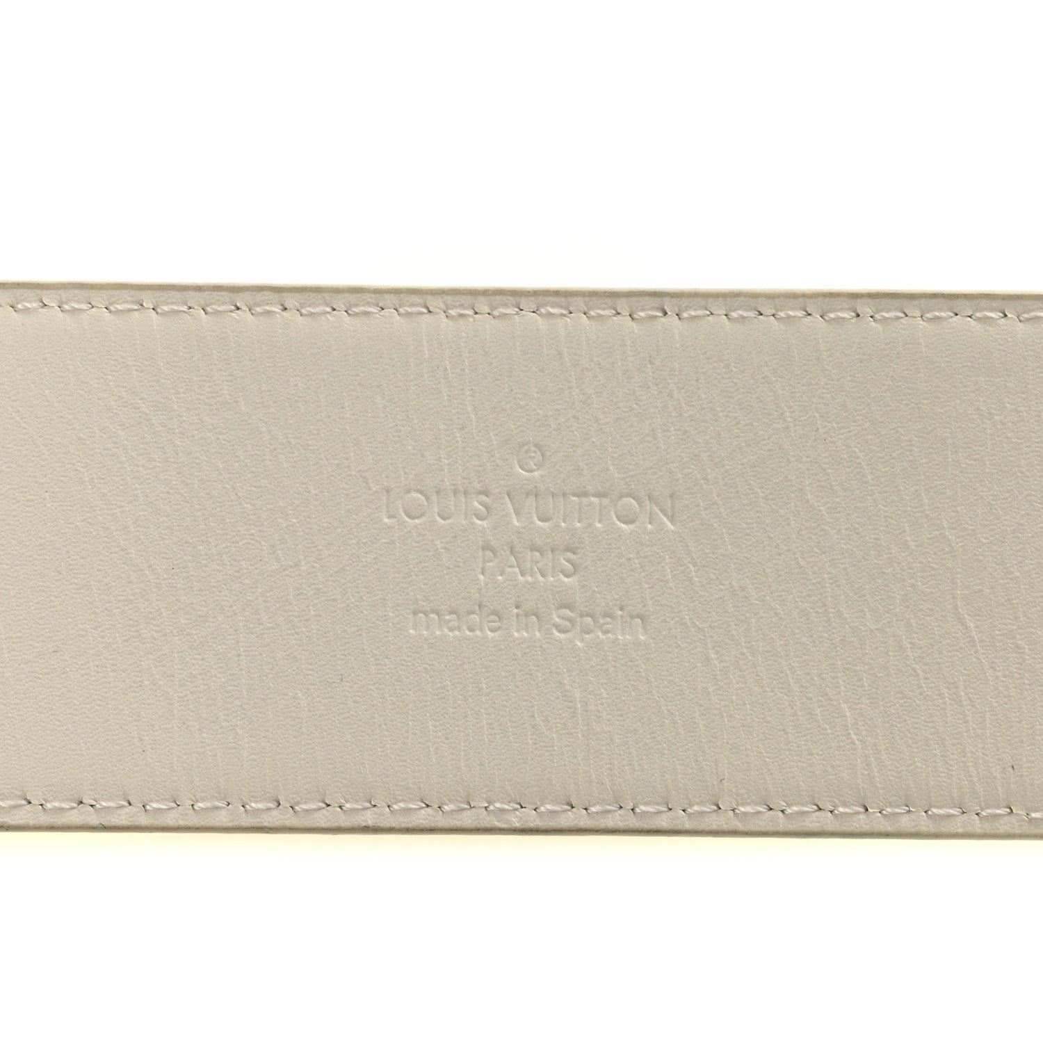 Louis Vuitton PVC Monogram 40mm LV Initiales Reversible Belt 85 34 Iridescent Prism 5 of 5