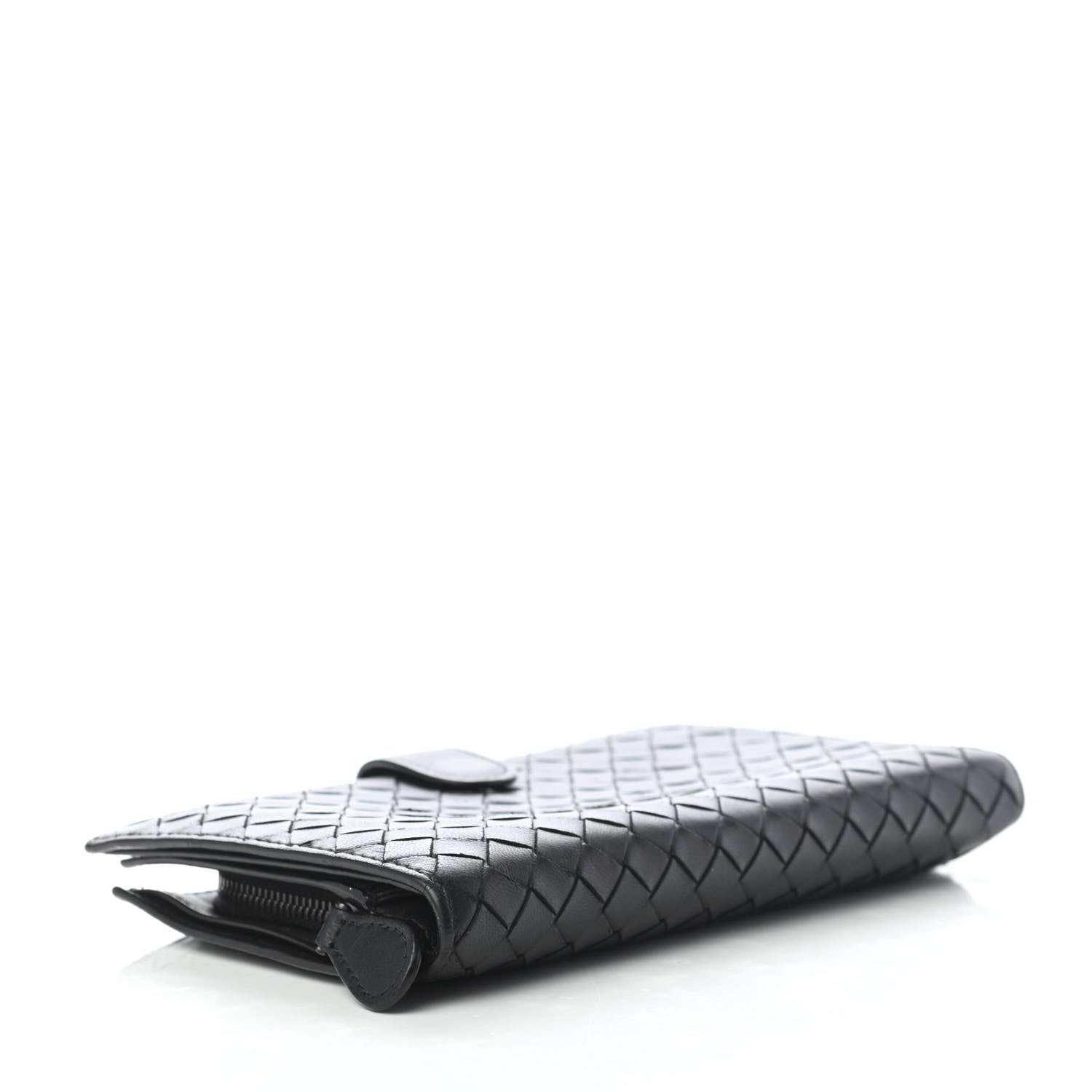 Bottega Veneta Nappa Intrecciato Continental Wallet Black 4 of 7